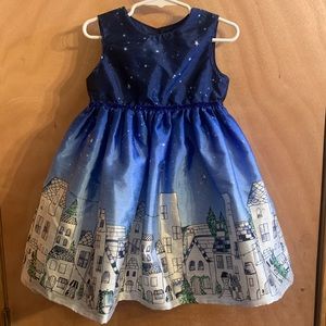 Pippa and Julie Christmas village dress size 4